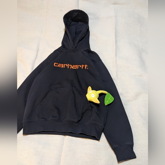 Carhartt WIP Hooded Sweat Hoodie mens S - Picture 3 of 11